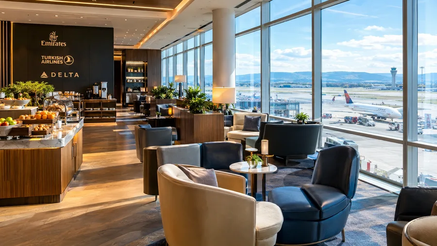 Salons d'aéroport à l'aéroport d'Édimbourg : Emirates, Turkish, Delta et autres