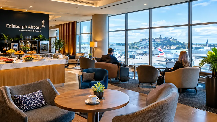 Bedste sammenligning og anmeldelser af lounge på Edinburgh Airport
