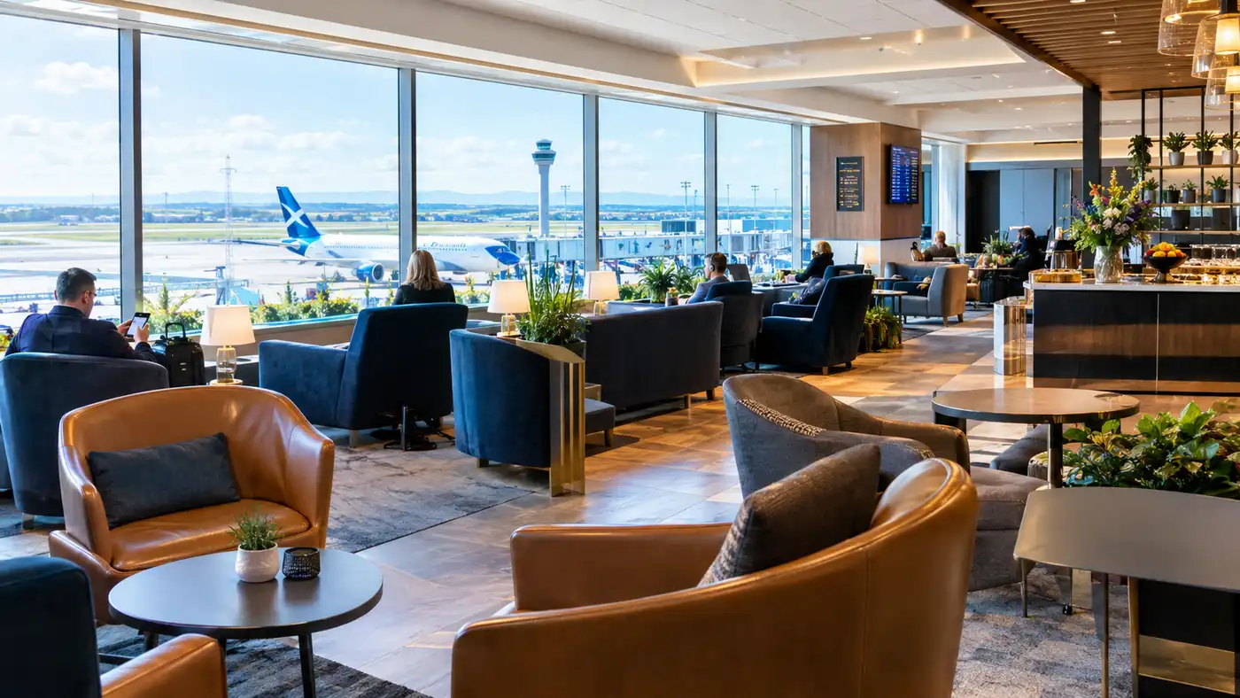 Beste vergelijking en recensies van lounges op Edinburgh Airport