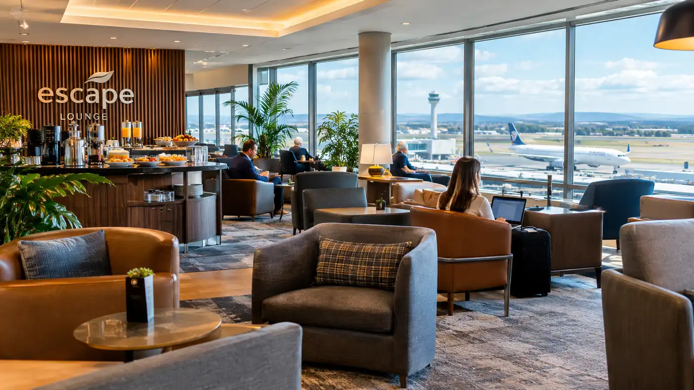 Guide de l'Espace d'Évasion de l'Aéroport d'Édimbourg