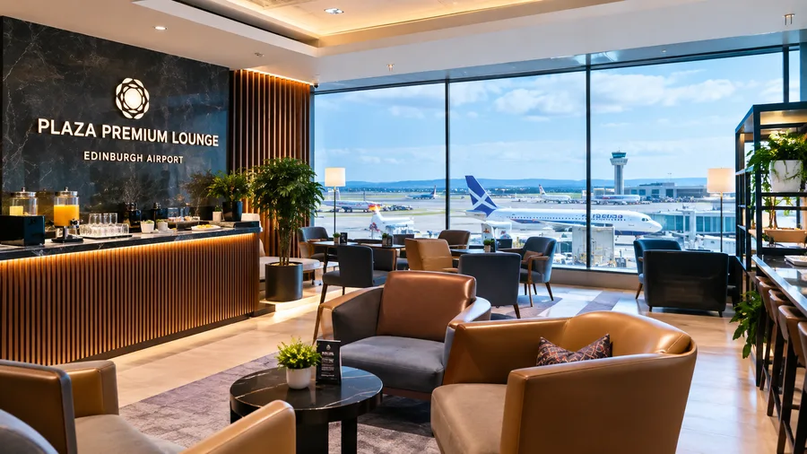 Plaza Premium Lounge Edinburgh Lufthavnsguide