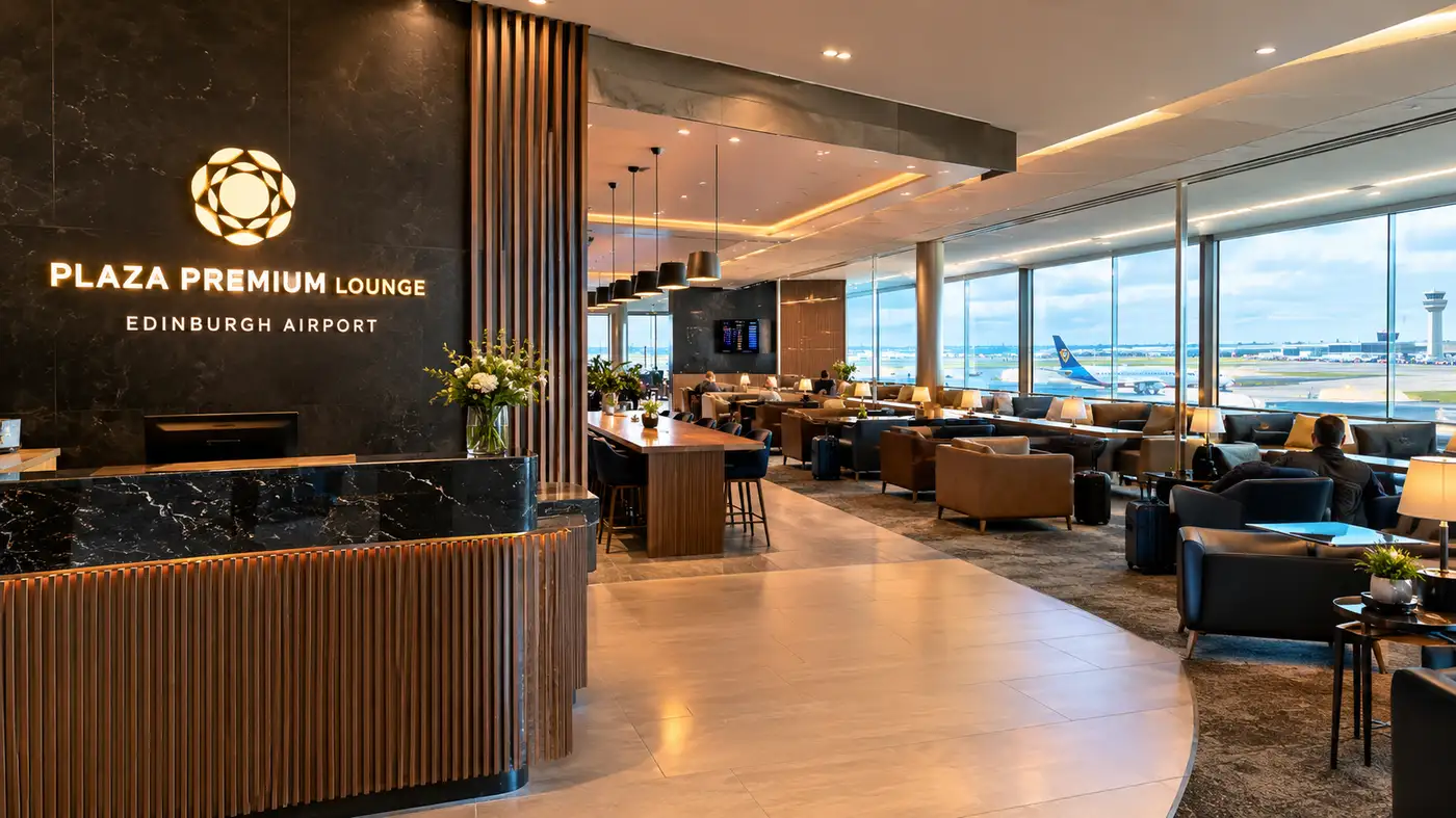 Plaza Premium Lounge Edinburgh Airport Gids